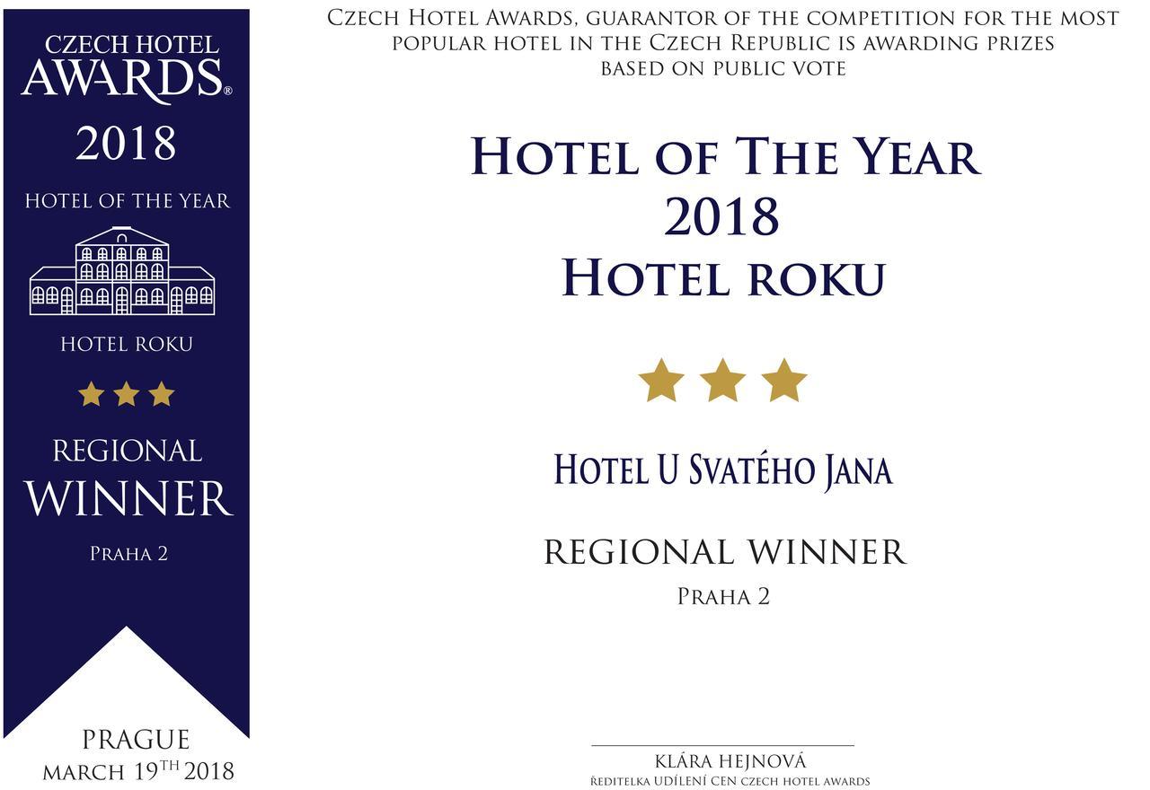 Hotel Svaty Jan Praha Bagian luar foto